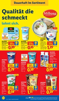 Sahne im Lidl Prospekt "LIDL LOHNT SICH" mit 75 Seiten (Würzburg)
