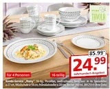 Aktuelle Tafel-Set Angebote bei Segmüller in Frankfurt (Main) Aktuelles Kombi-Service "Romy" Angebot bei Segmüller in Frankfurt (Main) ab 24,99 €