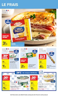 Promotion Mascarpone dans le prospectus Carrefour, valable du 07/07/2026 au 20/07/2026 Promo Mascarpone dans le catalogue Carrefour du moment à la page 50