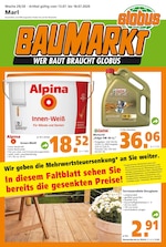 Globus-Baumarkt Prospekt für Herten mit 20 Seiten Globus-Baumarkt Prospekt für Herten: "WER BAUT BRAUCHT GLOBUS", 20 Seiten, 13.07.2020 - 18.07.2020