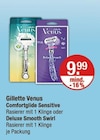 Comfortglide Sensitive oder Deluxe Smooth Swirl von Gillette Venus im aktuellen V-Markt Prospekt für 9,99 €