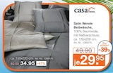 Satin Wende Bettwäsche im Möbel Inhofer Prospekt Satin Wende Bettwäsche von casa nova im aktuellen Möbel Inhofer Prospekt für 29,95 €