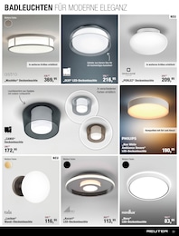 LED-Deckenleuchte Angebot im aktuellen REUTER Prospekt auf Seite 33
