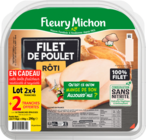 FILET DE POULET RÔTI FLEURY MICHON - FLEURY MICHON dans le catalogue Auchan Hypermarché