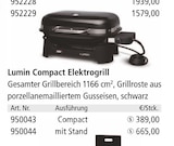 Compact Elektrogrill Angebote von Lumin bei Holz Possling Oranienburg für 389,00 €