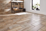 Carrelage* sol et mur Julyo aspect bois naturel 15 x 60 cm - Colli dans le catalogue Castorama