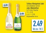 Sekt Angebote von Schloss Königstein bei diska Dresden für 2,49 €