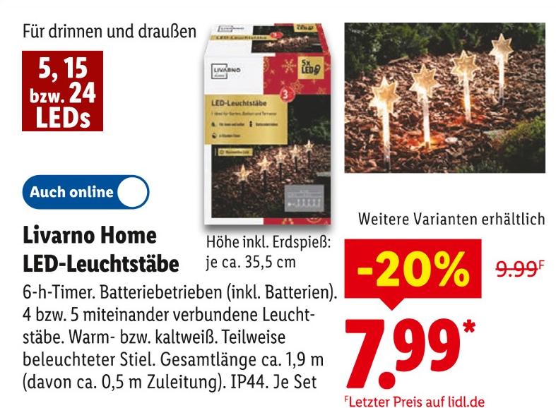 LED-Leuchtstäbe