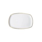 Plat rectangulaire filet or - Carrefour à Charenton-le-Pont Plat rectangulaire filet or en promo chez Carrefour Charenton-le-Pont à 10,99 €