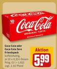 Original Taste Friendspack von Coca-Cola für 5,99 € bei REWE im Angebot Original Taste Friendspack von Coca-Cola im aktuellen REWE Prospekt