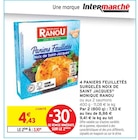 4 paniers feuilletés surgelés noix de saint jacques - MONIQUE RANOU en promo chez Intermarché Le Mans à 3,10 €