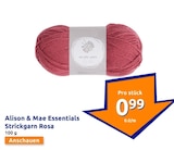 Essentials Strickgarn Rosa bei Action im Dillingen Prospekt für 0,99 €