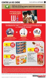 Promos Lait dans le catalogue "VIVE LA FIN DES VACANCES" de Intermarché Express Lait en promo dans le catalogue Intermarché Express à la page 17
