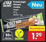 Proteinriegel Almond Cookie von Max Balance im aktuellen Netto Marken-Discount Prospekt