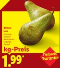 Lidl - Birnen, lose Angebot im Prospekt Birnen, lose bei Lidl im Prospekt "" für 1,99 €