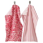 Geschirrtuch verschiedene Muster rot/weiß im IKEA Prospekt Geschirrtuch verschiedene Muster rot/weiß von VINTERFINT im aktuellen IKEA Prospekt für 4,99 €