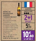 Intermarché Les Fins - Promo Bière de bourgogne ambrée Promo Bière de bourgogne ambrée à 10,80 € dans le catalogue Intermarché à Les Fins