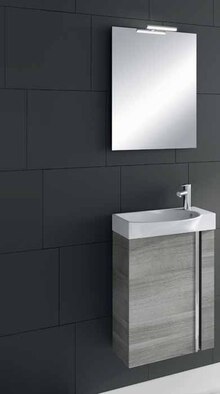 Gäste-WC Badmöbel 'Elegance' bei BAUHAUS in Neuwied Gäste-WC Badmöbel 'Elegance' im Angebot bei BAUHAUS Neuwied für 179,00 €