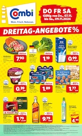 Aktueller combi Prospekt mit Milch, "DREITAG-ANGEBOTE", Seite 1