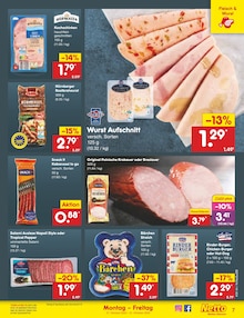 Wurst im Netto Marken-Discount Prospekt "Aktuelle Angebote" mit 44 Seiten (Krefeld)