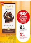 Chocolat - Lindt dans le catalogue U Express