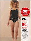 Caraco femme brassière intégrée en promo chez Super U Quimper à 9,95 €