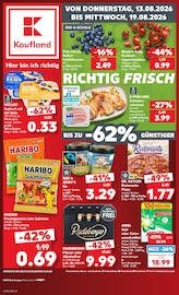 Kaufland Supermarkt Prospekt der aktuellen Woche mit 54 Seiten, gültig von 13.08.2026 bis 19.08.2026, in Mengen und Umgebung Aktueller Kaufland Supermarkt Prospekt in Mengen und Umgebung, "Hier bin ich richtig" mit 54 Seiten, 13.08.2026 - 19.08.2026