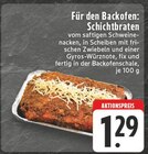 Für den Backofen: Schichtbraten Angebote bei E center Borken für 1,29 €