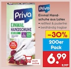 Einmal Handschuhe aus Latex bei Netto Marken-Discount im Öpfingen Prospekt für 6,99 €
