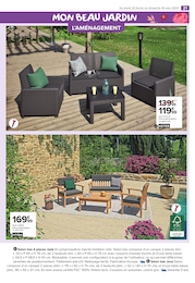 Offre Salon De Jardin dans le catalogue Carrefour Market du moment à la page 21