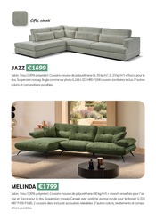 Promos Canapé dans le catalogue "Livraison offerte dès €500 d'achat de meubles" de Crack Canapé en promo dans le catalogue Crack à la page 5