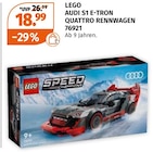 AUDI S1 E-TRON QUATTRO RENNWAGEN von LEGO im aktuellen Müller Prospekt für 18,99 €