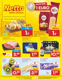 Netto Marken-Discount Prospekt für Hamburg: "Aktuelle Angebote", 60 Seiten, 24.03.2025 - 29.03.2025