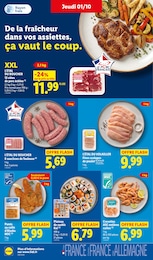 Prix et réduction Escalope De Poulet dans le prospectus Lidl en cours Offre Escalope De Poulet dans le catalogue Lidl du moment à la page 10