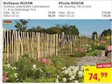 Rollzaun RUSTIK oder Pforte RUSTIK bei Carl Bremer GmbH & Co. KG im Luschendorf Prospekt für 74,99 €