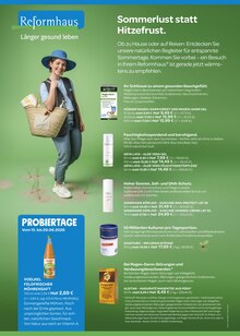 VITALIA Reformhaus Prospekt der Woche "Aktuelle Angebote" Seite 2, 01.06.2026 bis 30.06.2026 für Lenggries Aktueller VITALIA Reformhaus Prospekt "Aktuelle Angebote" Seite 2 von 8 Seiten für Lenggries