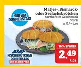Matjesbrötchen im Angebot bei Marktkauf in Nürnberg Matjesbrötchen Angebote bei Marktkauf Nürnberg für 2,49 €