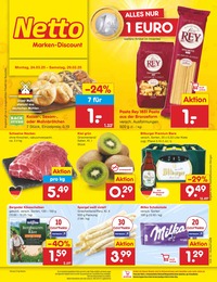 Spargel Angebot im aktuellen Netto Marken-Discount Prospekt auf Seite 1