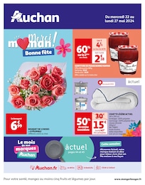 Prospectus Auchan Hypermarché à Ermont, "Auchan", 52 pages, 22/05/2024 - 27/05/2024