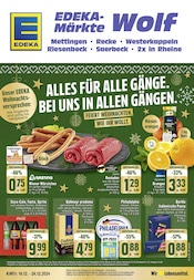 Aktueller EDEKA Supermarkt Prospekt in Hasbergen und Umgebung, "Aktuelle Angebote" mit 28 Seiten, 16.12.2024 - 24.12.2024