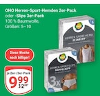 Herren-Sport-Hemden 2er-Pack Angebote von OHO bei GLOBUS Frankenthal für 9,99 €
