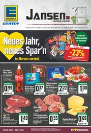 Discounter Prospekt von E center Übach-Palenberg E center Prospekt: "Aktuelle Angebote", 24 Seiten, 23.01.2023 - 28.01.2023