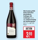 Haberschlachter Heuchelberg Trollinger mit Lemberger Angebote von Württemberg WZG bei Marktkauf Friedrichshafen für 3,99 €