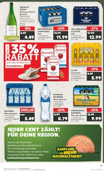 Bier im Kaufland Prospekt "Hier bin ich richtig" mit 56 Seiten (Ansbach)