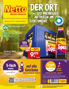 Sekt im Netto Marken-Discount Prospekt "Aktuelle Angebote" mit 49 Seiten (Rostock)