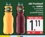 Fruchtsaft im EDEKA Prospekt Fruchtsaft von albi im aktuellen EDEKA Prospekt für 1,11 €