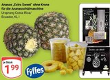 GLOBUS - Ananas Extra Sweet ohne Krone Angebot im Prospekt Ananas Extra Sweet ohne Krone bei GLOBUS im Prospekt "" für 1,99 €