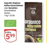 Aktuelles Bio Orgánico Ganze Bohnen Angebot bei GLOBUS in Landau (Pfalz) ab 5,99 €