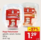 Aktuelle Feinkostlebensmittel Angebote bei Netto Marken-Discount in Duisburg Aktuelles Fleischsalat Angebot bei Netto Marken-Discount in Duisburg ab 1,29 €