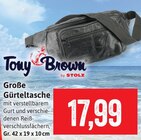 Gürteltasche im Angebot bei Kaufhaus Stolz in Rostock Gürteltasche Angebote von Tony Brown bei Kaufhaus Stolz Rostock für 17,99 €